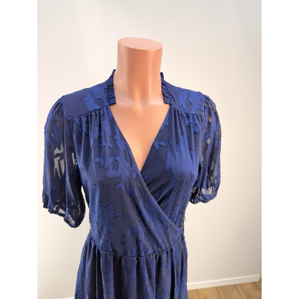 Draper James Women Dress Sz M Flare Flowers New W/Tag - Picture 5 of 17